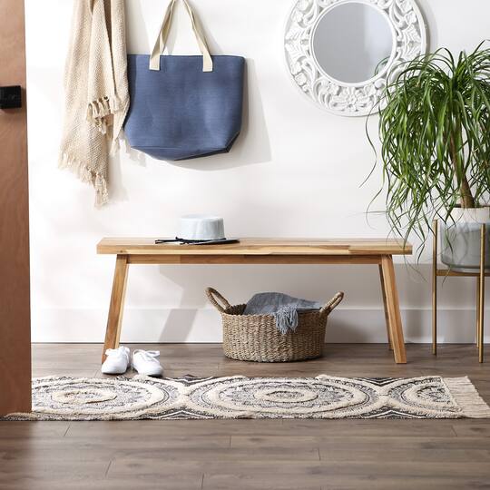 DII® Hand-Loomed Medallion Runner Rug